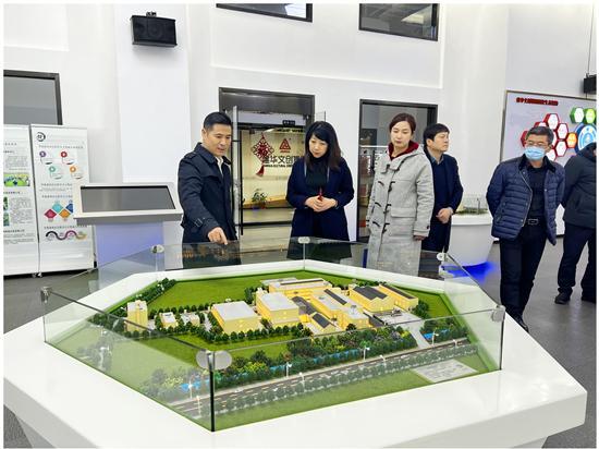 淮南市田家庵区区委常委、副区长张曙晖 考察Z6尊龙凯时文创集团