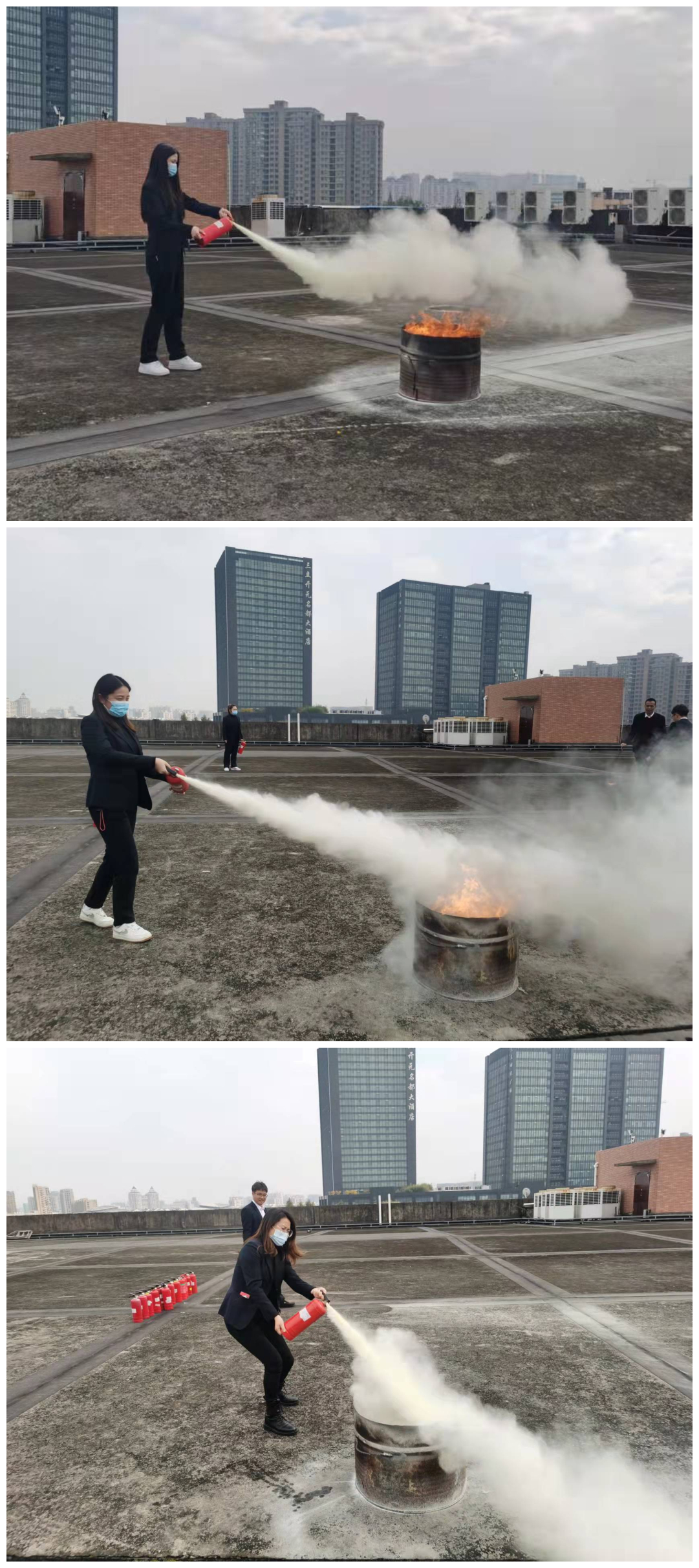 Z6尊龙凯时市场开展行政人员消防培训