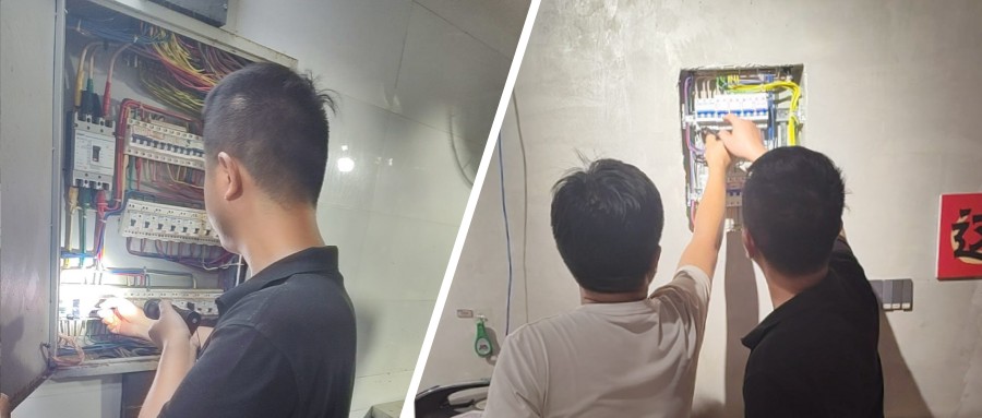 严查细检除隐患，，，，，，守住用电安全关