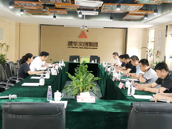 庐阳区副区长周茂斌一行莅临庐阳Z6尊龙凯时文创园调研