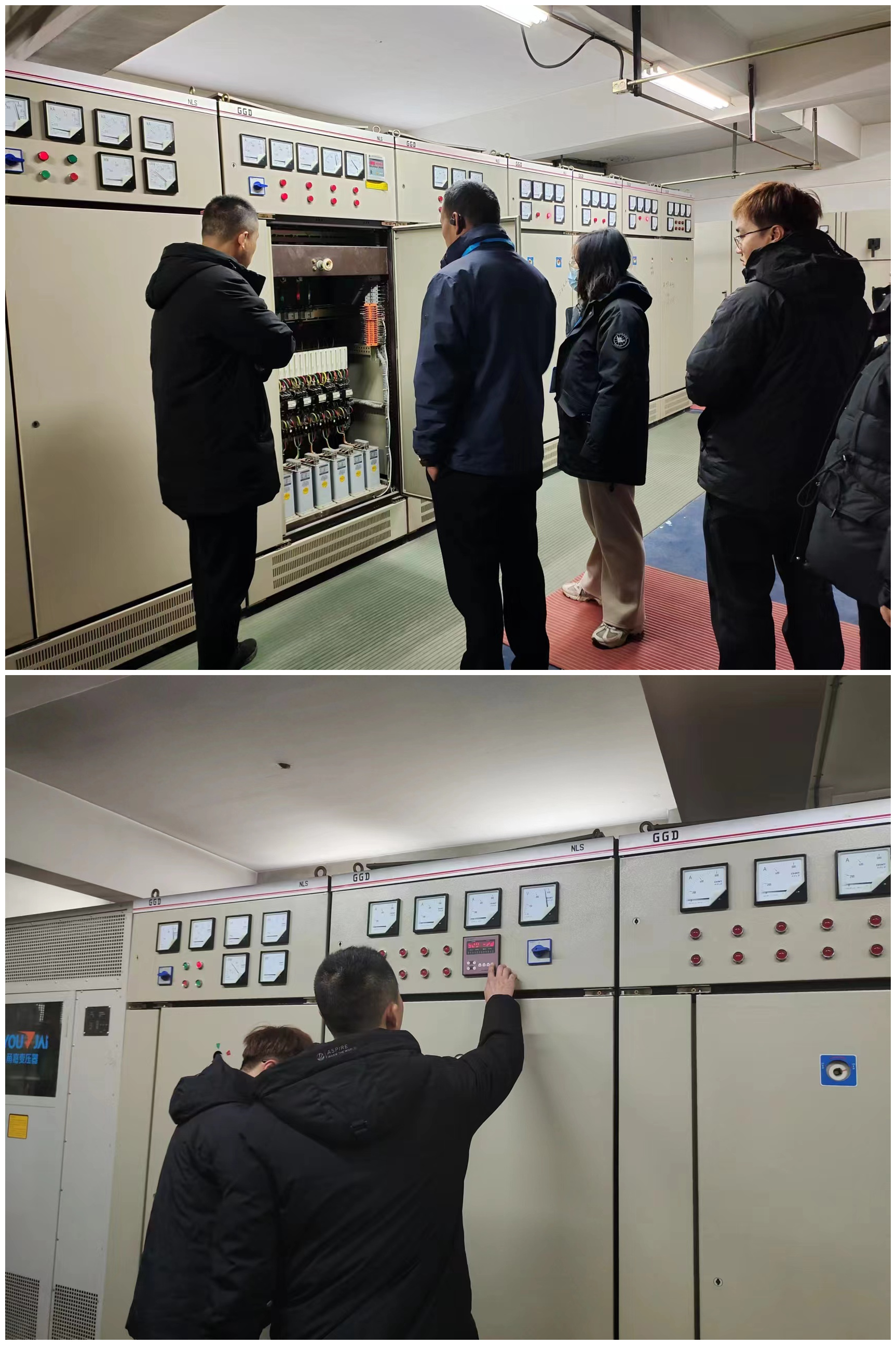 Z6尊龙凯时市场组织开展高配间安全检查工作