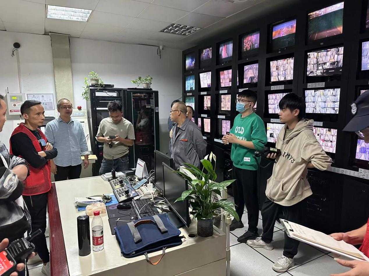 “强实战，，，，，，，夯基础”，，，，，，，钱江商城开展消防联动测试