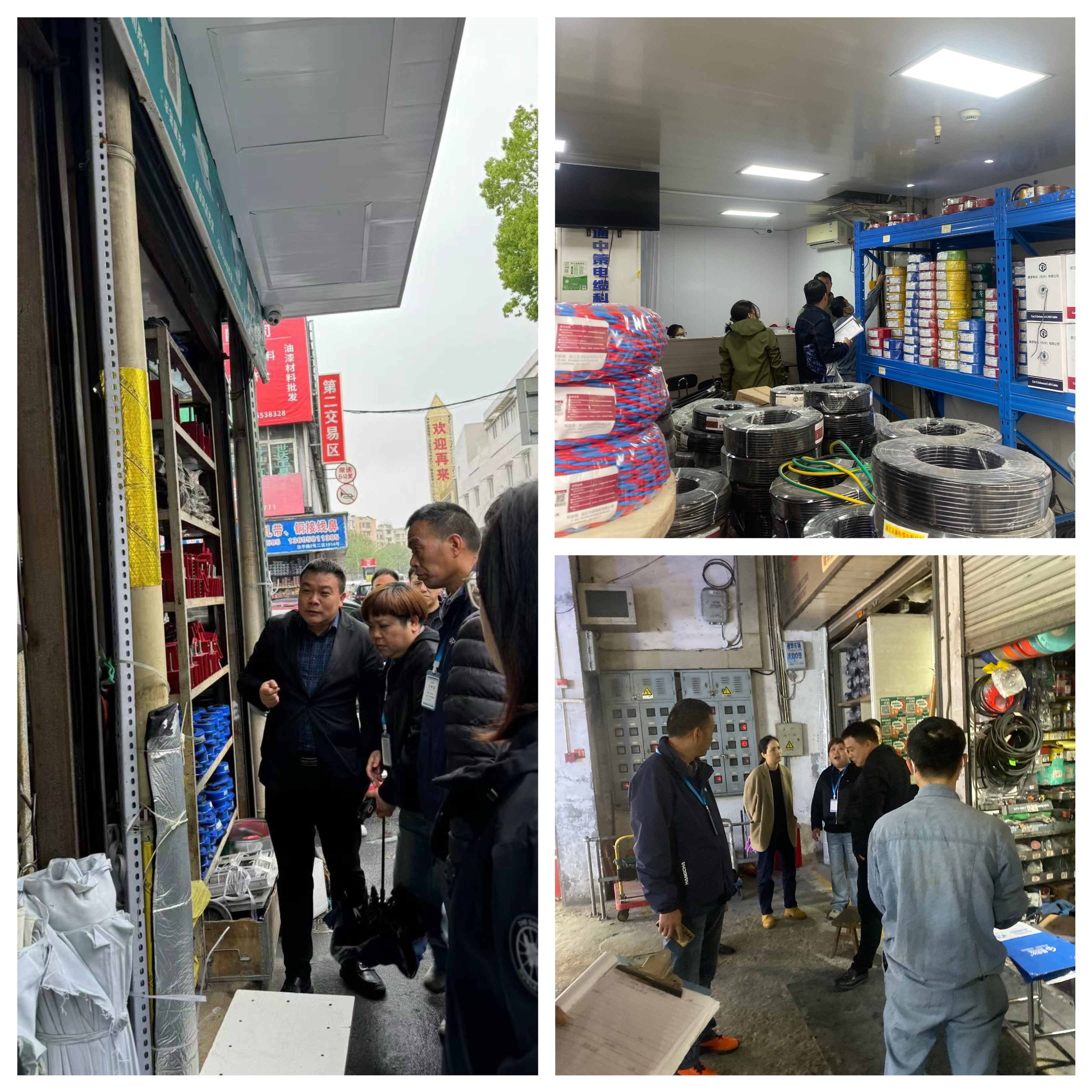 Z6尊龙凯时市场开展春季消防安全检查专项行动