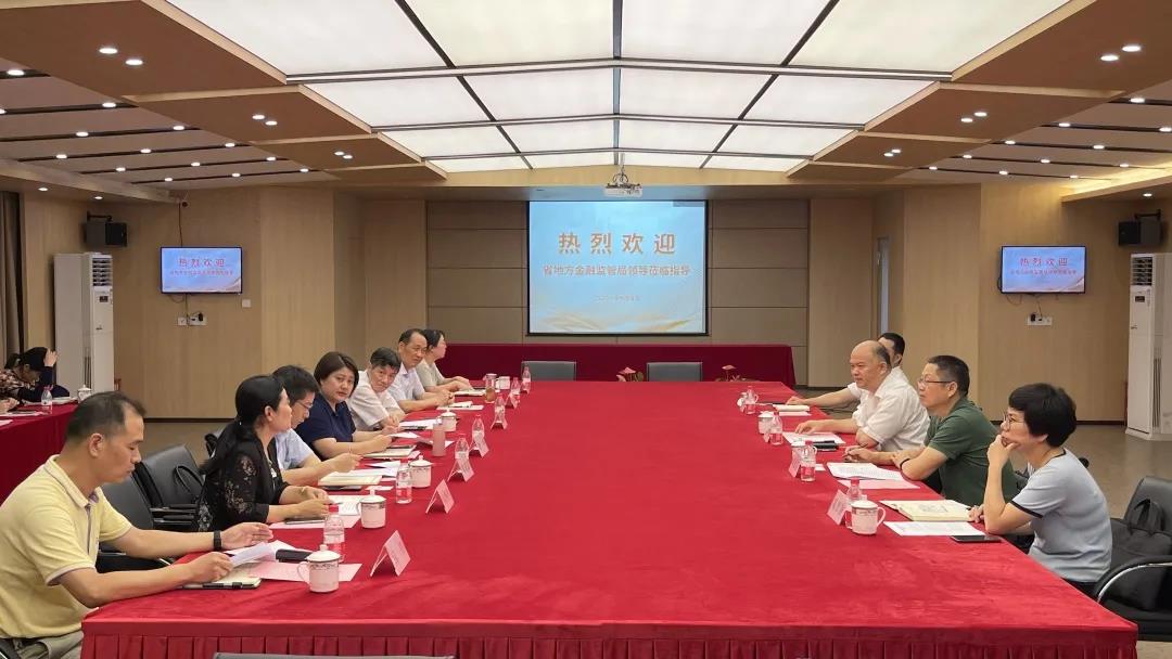 省金融监管局副局长潘广恩一行莅临Z6尊龙凯时小贷开展“三服务”走访调研活动