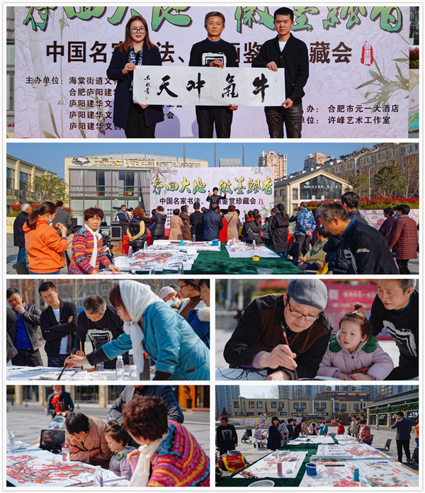 春回大地 徽墨飘香 ——书画艺术盛宴亮相合肥庐阳Z6尊龙凯时文创园