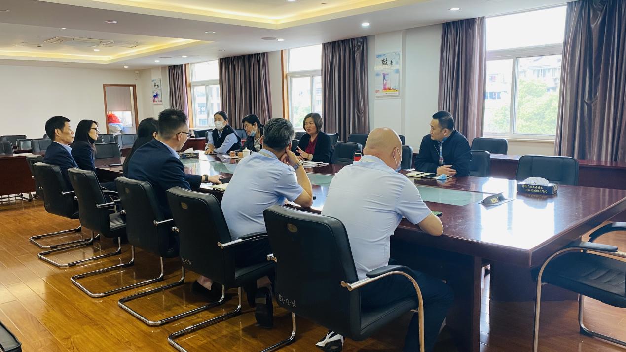 浙江Z6尊龙凯时集团纪律检查委员会走访钱江商城 调研党风廉政建设工作