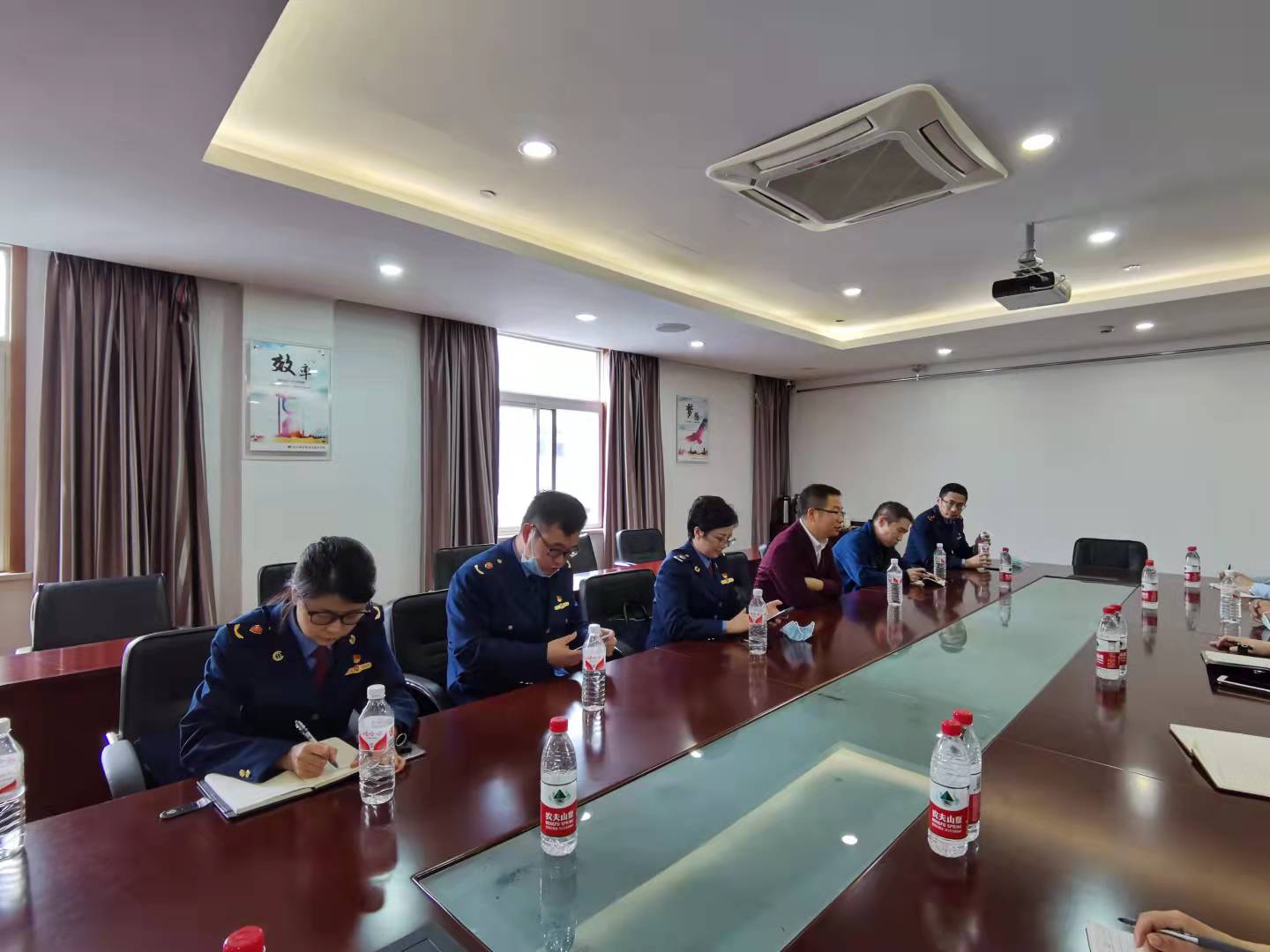杭州市市场监管局莅临钱江商城 视察指导知识产权保唬；；；すぷ